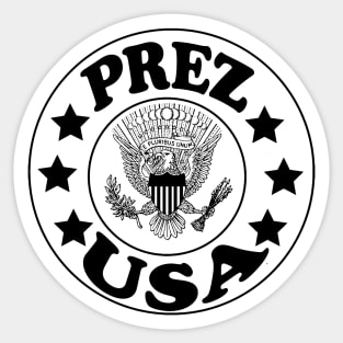 Prez USA Logo Sticker